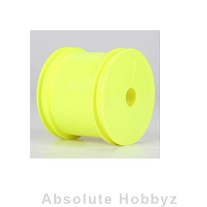 Team Losi Racing Front/Rear Wheel, Yellow: 22T