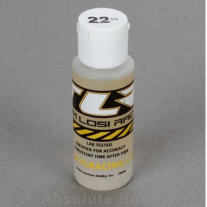 Team Losi Racing Silicone Shock Oil, 22.5wt, 2oz