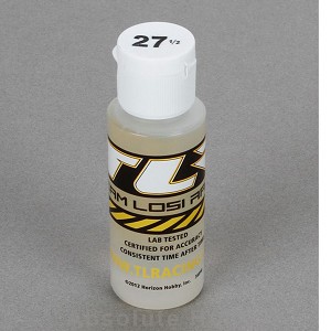 Team Losi Racing Silicone Shock Oil, 27.5wt, 2oz