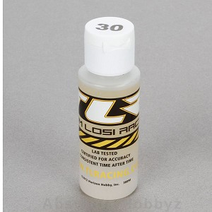 Team Losi Racing Silicone Shock Oil, 30wt, 2oz