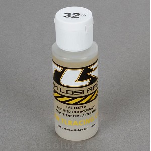Team Losi Racing Silicone Shock Oil, 32.5 wt, 2 oz