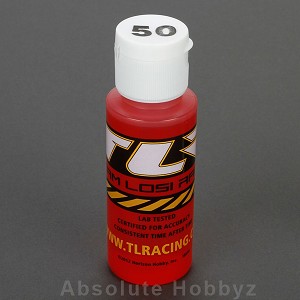 Team Losi Racing Silicone Shock Oil, 50wt, 2oz