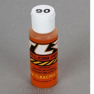 Team Losi Racing Silicone Shock Oil, 90 Wt, 2 Oz