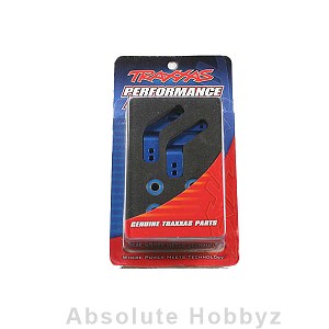 Traxxas Aluminum Stub Axle Carriers Blue-Anodized