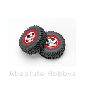 Traxxas Tires/Wheels Rear Mounted (2)