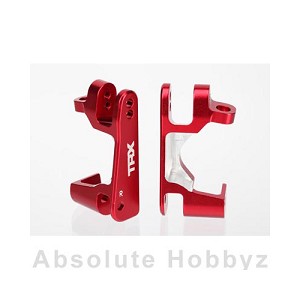 Traxxas Aluminum Caster Block Set (2) (Red)