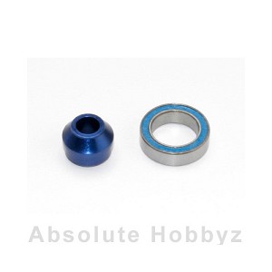 Traxxas Aluminum Slipper Shaft Bearing Adapter w/Bearing (Blue)
