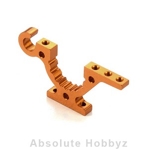XRAY T4'15 Aluminum Lower Adjustment Bulkhead Front R/Rear L - Orange