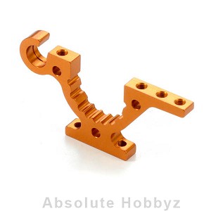 XRAY T4'15 Aluminum Lower Adjustment Bulkhead Front L/Rear R - Orange
