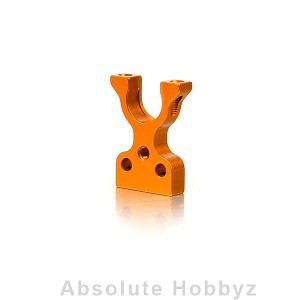 XRAY T4 Aluminum Layshaft Bulkhead Closed L/R - Orange