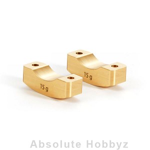 XRAY Brass Steering Block Weight 15g (2)