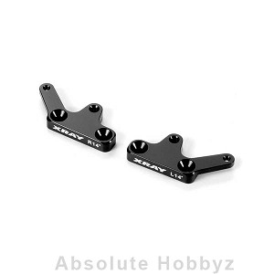 XRAY Aluminum Steering Kingpin Plate - Swiss 7075 T6 - 140 (L+R)