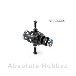 XRAY XB808 Alu Steering Block Right - Swiss 7075 T6 - Hard Coated + Ball Be