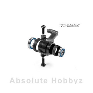 XRAY XB808 Alu Steering Block Left  - Swiss 7075 T6 - Hard Coated + Ball Be