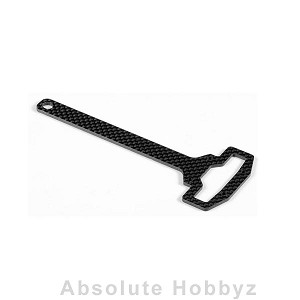 XRAY Graphite Front Upper Deck 2.0mm - 2WD