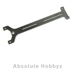 XRAY Graphite Rear Upper Deck 2.0mm - Long