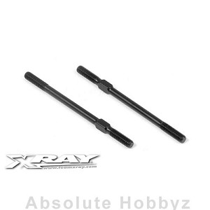 XRAY Adjustable Turnbuckle 50mm M3 L/R - Hudy Spring Steel (2)