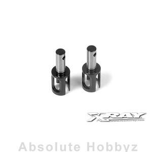 XRAY Gear Diff Outdrive Adapter - Hudy Spring Steel (2)