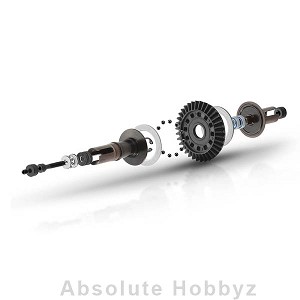 XRAY Ball Adjustable Differential - Set - HUDY Spring Steel