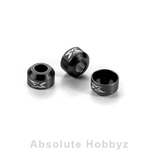 XRAY Aluminum Drive Shaft Safety Collar - Black (3)