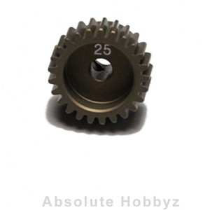 XRAY 48P Hard Coated Aluminum Pinion Gear (25T)