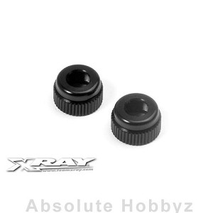 XRAY Aluminum Lower Shock Body Cap (2)