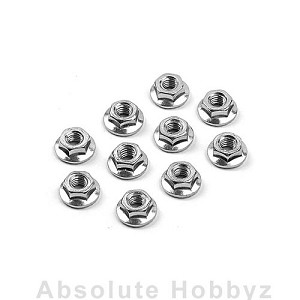 XRAY Nut M4 with Serrated Flange