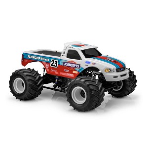 JConcepts 1997 Ford F-150 Monster Truck Body & Visor (Clear)