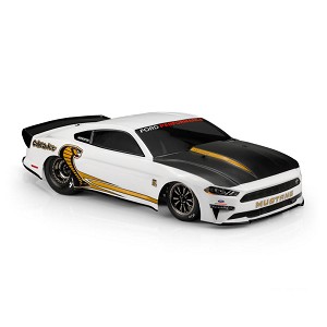 JConcepts 2018 Ford Mustang Cobra Jet Street Eliminator Drag Racing Body (Clear)