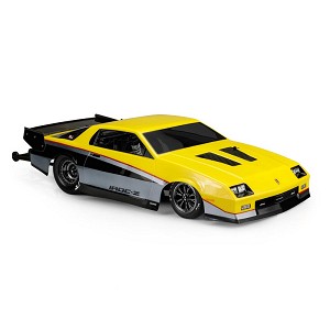 JConcepts 1987 Chevy Camaro IROC Drag Racing Body (Clear)