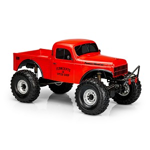 JConcepts Power Master Scale Rock Crawler Body (Clear)