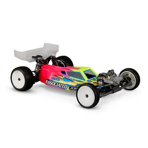 JConcepts Associated B6.4/B6.4D S2 Body w/Turf Wing (Clear)