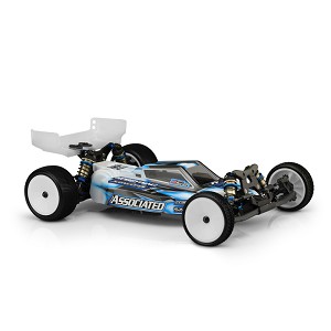 JConcepts Associated B6.4/B6.4D F2 Body w/Carpet Wing (Clear)