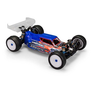JConcepts RC10 B6.4/B6.4D S15 (Clear) Buggy Body w/Carpet Wing