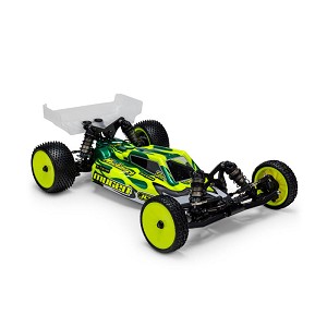 JConcepts Mugen MSB1 F2 Body w/6.5 Aero Wing (Clear) (Lightweight)