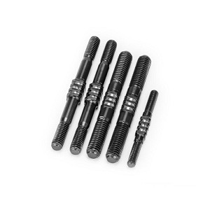 JConcepts RC8B4.1 Fin Titanium Turnbuckles (Black) (5pcs)
