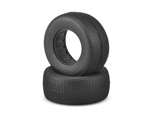 JConcepts Sprinter Short Course Dirt Oval Tires (Blue) (2)