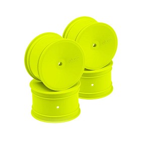 JConcepts 12mm Hex Mono 2.2 Rear Wheels (B6.4/B74.2/YZ2/YZ4/XB2/XB4 ) (Yellow) (4)