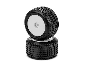 JConcepts Magma Pre-Mounted Mini Truck (White) (Green Compound) (2) 