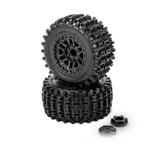 JConcepts Magma Pre-Mounted 1/10 Monster Truck (Platinum Compound) (2) 