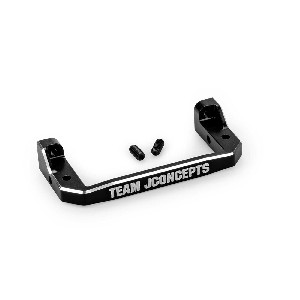 JConcepts Aluminum Servo Mount Bracket 1/10 Team Associated RC10/ RC10T/ RC10GT (Black)