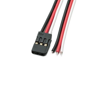 KO Propo Gold Plated Servo Lead (Black)