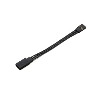 KO Propo Extension Wire Black (High Current) 80mm
