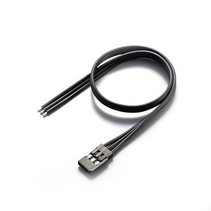 KO Propo Black Servo wire (High Current) 250mm