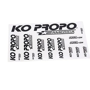 KO Propo America Black Decal