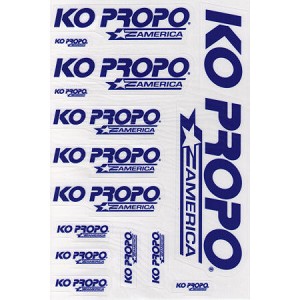KO Propo America Blue Decal