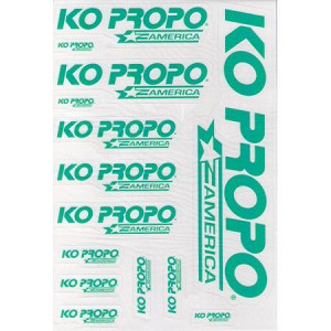 KO Propo America Green Decal