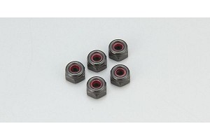 Kyosho 2.6x3.0mm Steel Nylon Nut (5)
