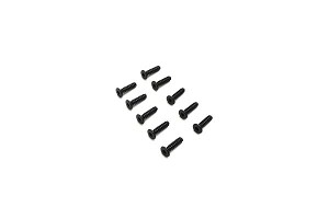 Kyosho 3x12mm Flat Head Self Tapping Hex Screw (10)