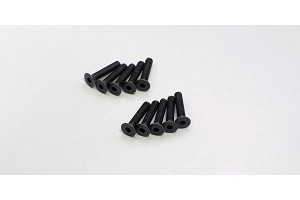 Kyosho 3x15mm Flat Head Hex Screw (10)